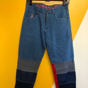 KidSuper Studios color block jeans